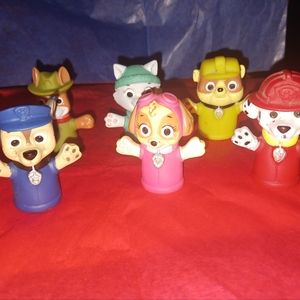 Paw patrol finger puppets